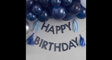 Happy Birthday Navy - 1.5 Meter