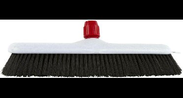 Veger kunststof gemengd haar 50 cm