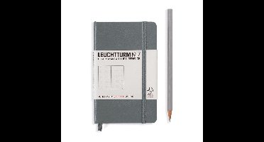 Leuchtturm1917 Notitieboek - Pocket - Puntjes - Antraciet