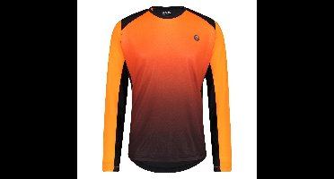AGU Fietsshirt Lange Mouwen MTB Heren - Oranje - XXXL
