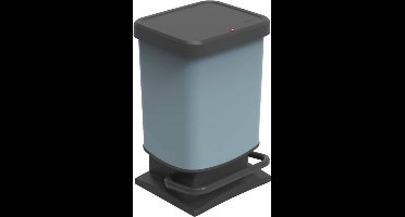 Rotho Paso pedaalemmer - prullenbak 20L - BPA vrij - blauw