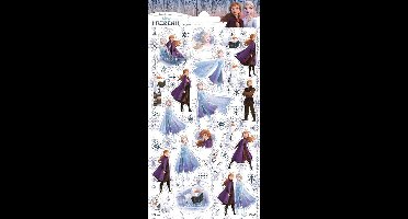 Haza Original Stickervel Glitter Frozen 2 Meisjes 20 X 10 Cm Papier