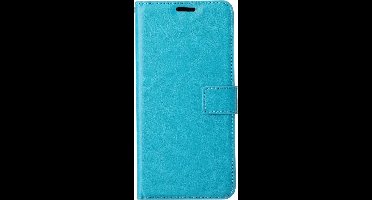 LuxeBass Telefoon Wallet Bookcase voor Sony Xperia 10 III ? Portemonnee telefoonhoesje voor Bankpassen ? Hoesje voor Sony Xperia 10 III ? Kunstleer ? Siliconen Houder ? Magnetische sluiten- Turquoise - bookcase - boekhoesje - book case - boek hoesje