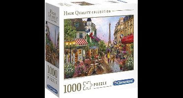 Clementoni Flowers In Paris puzzel 1000 stukjes - Legpuzzel
