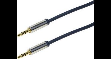 LogiLink CA10300 audio kabel 3 m 3.5mm Blauw
