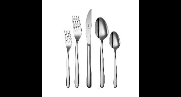 Sola Privilege Bestekset 8 persoons - 70 delig - Zilverwit Premium Edelstaal 18/10 - Vaatwasserbestendig