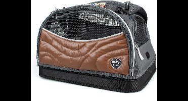 Duvoplus - Draagtas - Hond - Paris Travel Bag 3in1 44x31x31cm Caramel - 1st