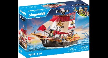 PLAYMOBIL Pirates Piratenschip - 71418