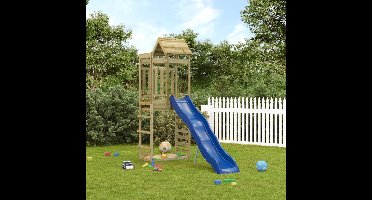 vidaXL - Speelhuis - geïmpregneerd - grenenhout