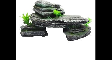 Duvoplus - Aquariumdecoratie - Vissen - Decoratie Rots 32x13x15 - 1st