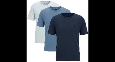 Hugo Boss heren BOSS classic 3P O-hals shirts blauw II