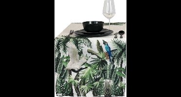 Unique Living | Tafelloper Linnen Print 45x150cm dessin 7