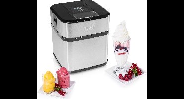 Princess 282605 - IJsmachine - 1.5 liter - Roomijs - Yoghurtijs - Frozen Yoghurt - Sorbetijs - IJsmaker - Compact