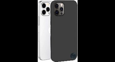 HEM hoesje geschikt voor Apple iPhone 13 Mat Zwart Siliconen Gel TPU / Back Cover / Hoesje iPhone 13