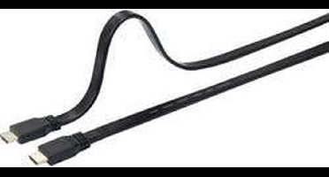 SpeaKa Professional SP-7541956 HDMI-kabel HDMI Aansluitkabel HDMI-A-stekker, HDMI-A-stekker 5.00 m Zwart 4K UHD, Audio