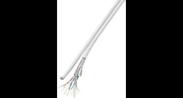 TRU COMPONENTS Duplex-Netwerkkabel CAT 6 SF/UTP 4 x 2 x 0.196 mm² Wit 50 m