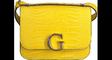 Guess Dames Schoudertassen Corily Convertible Xbody Flap - Geel