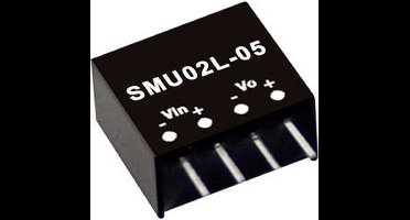 MW Mean Well SMU02L-12 DC/DC-convertermodule 167 mA 2 W Aantal uitgangen: 1 x Inhoud 1 stuk(s)