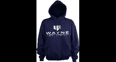 DC Comics Batman Hoodie/trui -2XL- Wayne Industries Logo Blauw