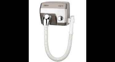 Mediclinics Haardroger RVS look met slang
