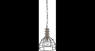 PTMD Devv Lamp - 32 x 32 x 42 cm - Metaal - Grijs