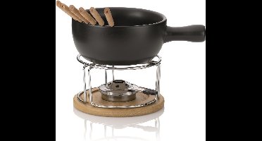 Fondueset Natura, Zwart - Kela