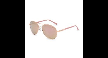 Guess - GF0295 - Zonnebril - Dames - Rosé goudkleurig - Rosé lens