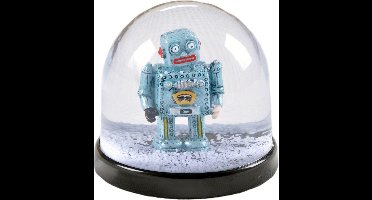 Fisura Sneeuwbol Robot 9 Cm Abs Zwart