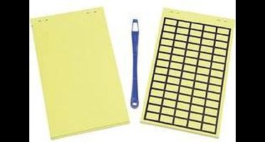 HellermannTyton 598-12227 TAG122B-270-YE-270-YE Etiket voor laserbedrukking