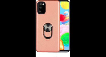 Hoesje Geschikt Voor Samsung Galaxy A41 hoesje Shockproof Armor case - back cover – TPU – Licht Roze