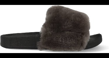 Warmbat Barlee Dames Slippers - Dark Grey - Maat 39