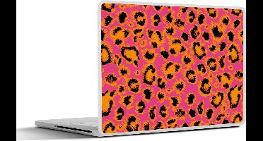 Laptop sticker - 10.1 inch - Design - Vacht - Luipaardprint - 25x18cm - Laptopstickers - Laptop skin - Cover