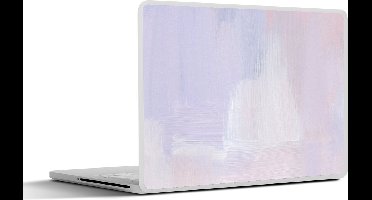 Laptop sticker - 10.1 inch - Pastel - Verf - Design - 25x18cm - Laptopstickers - Laptop skin - Cover