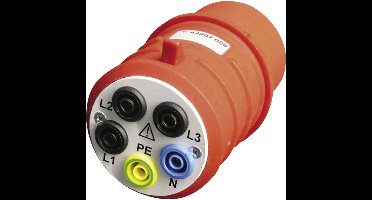 Beha Amprobe DAA-32 Meetadapter CEE-stekker 32 A 5-polig - Bus 4 mm