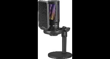 Sandberg - 126-39 - USB microfoon - Streamen - Zwart - RGB