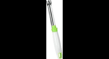 Metaltex Appelboor - 28cm - Rvs - Wit/groen/zilver