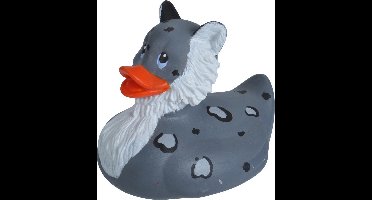 Wild Republic Badeend Sneeuw Luipaard Junior 10 Cm Grijs