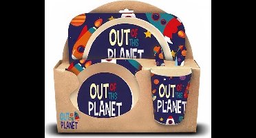 Kids Licensing Lunchset Out Of This Planet Bamboe 5-delig
