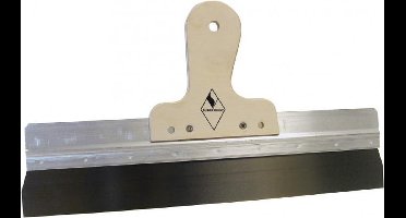 Spackmes - Super Prof - aluminium 170 mm RVS met houten greep