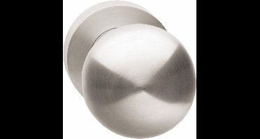 Intersteel Knop op rozet nikkel mat