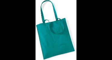 Westford Mill Bag For Life - Long Handles WM101 - Emerald - 38 x 42 cm