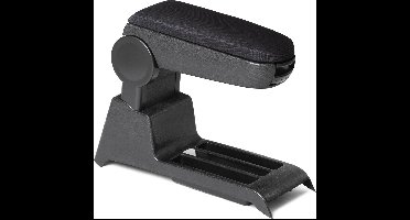 Cargoods armsteun geschikt voor Volkswagen Polo 9N 9N2 9N3 2001-2009 - zwart stof - op maat