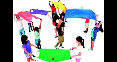 Parachute - 2 persoons - 4 handvatten - 127 x 83 cm - 1 stuk