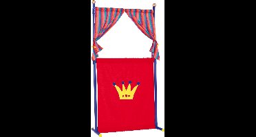 Simba Poppenkast + 4 Handpoppen 132cm