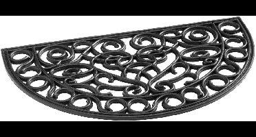 MD Entree - Deurmat - Rubbermat - Country Halfmoon - 45 x 75 cm