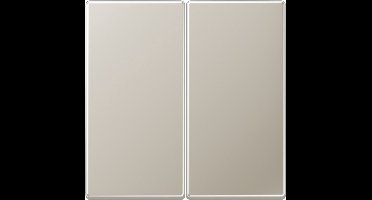Jung Aluminium/Goudstaal/Chroom Bedieningselement/Centrale Plaat Schakelmateriaal - ES2995 - E28CH