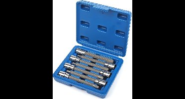 HBM 7 Delige Profi 3/8” Lange Inbus Doppenset 3 – 10 mm Model 2