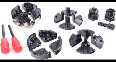 HBM CK 4 - 4 N Houtklauwplaat voor Houtdraaibank