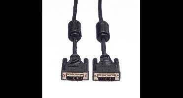 ROLINE Monitorkabel DVI, M/M, (24+1) dual link, 5 m