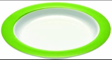 Asymmetrisch bord Ornamin Vital : 15,5 cm (kom) - egaal groen